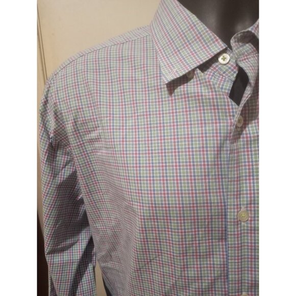 Southern Tide Classic Fit Button Down Shirt Men's Large L Pocket Multicolor - Picture 6 of 11